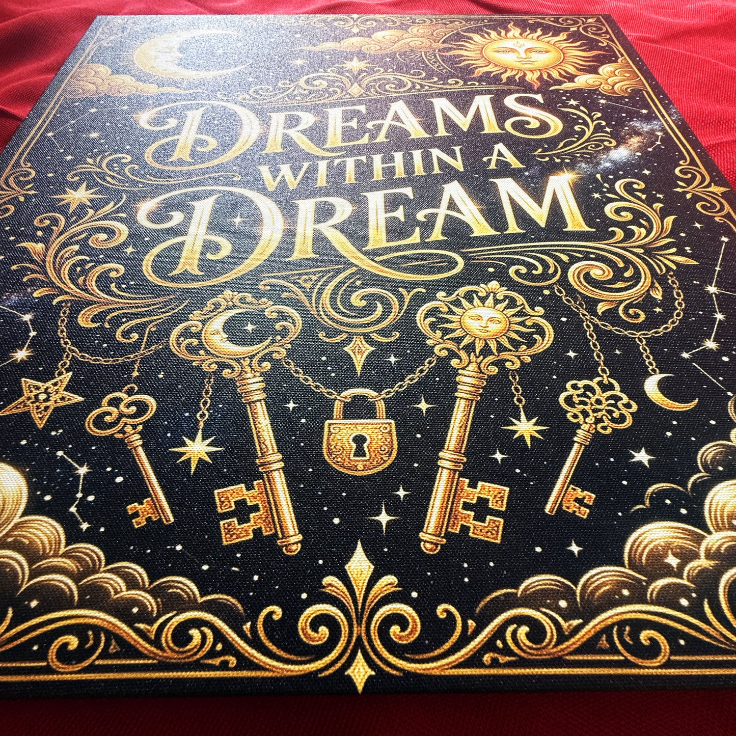 NOT FINAL - need to make variations too - Premium Canvas Art "Dreams Within a Dream" by Artist & Designer Lucas Gillon