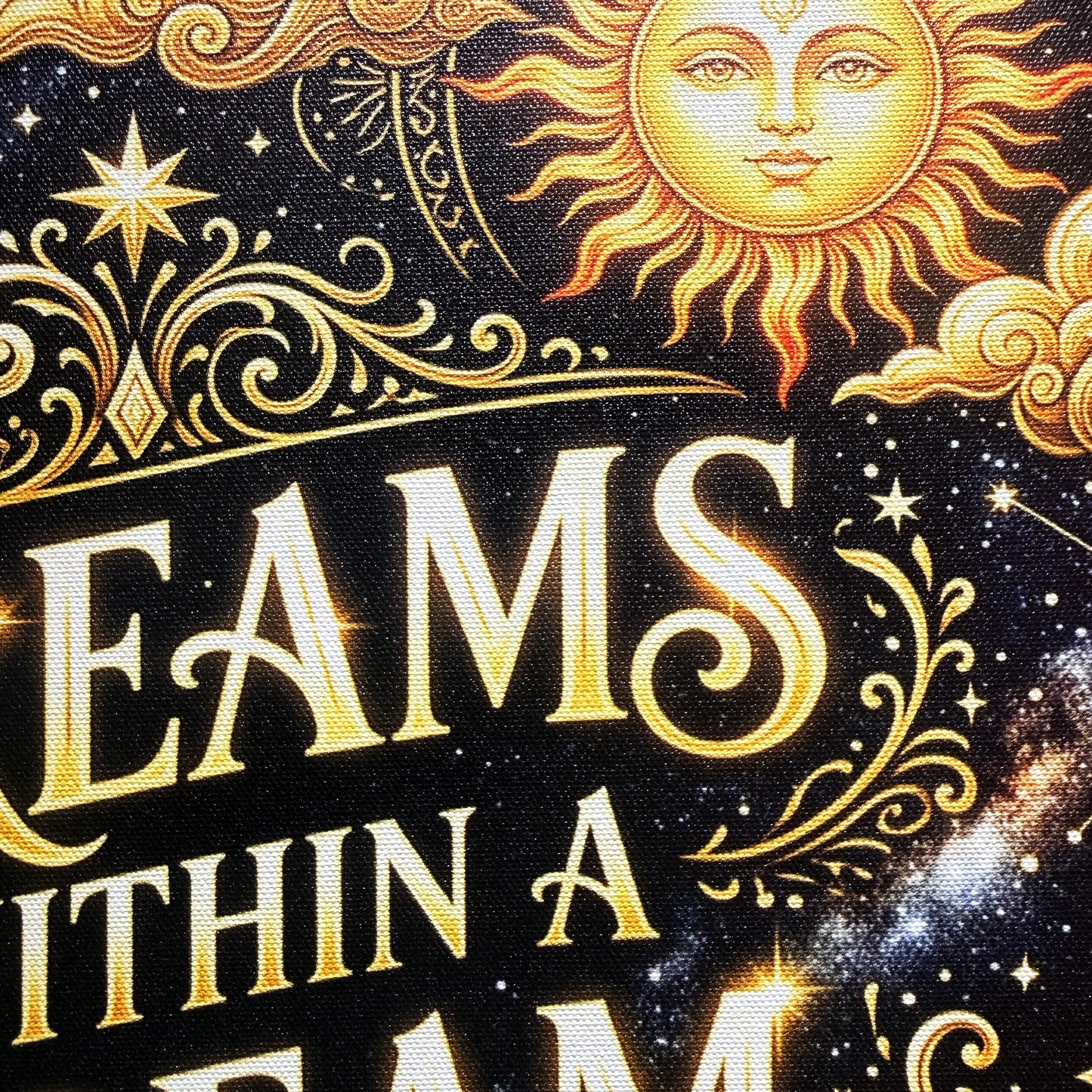 NOT FINAL - need to make variations too - Premium Canvas Art "Dreams Within a Dream" by Artist & Designer Lucas Gillon